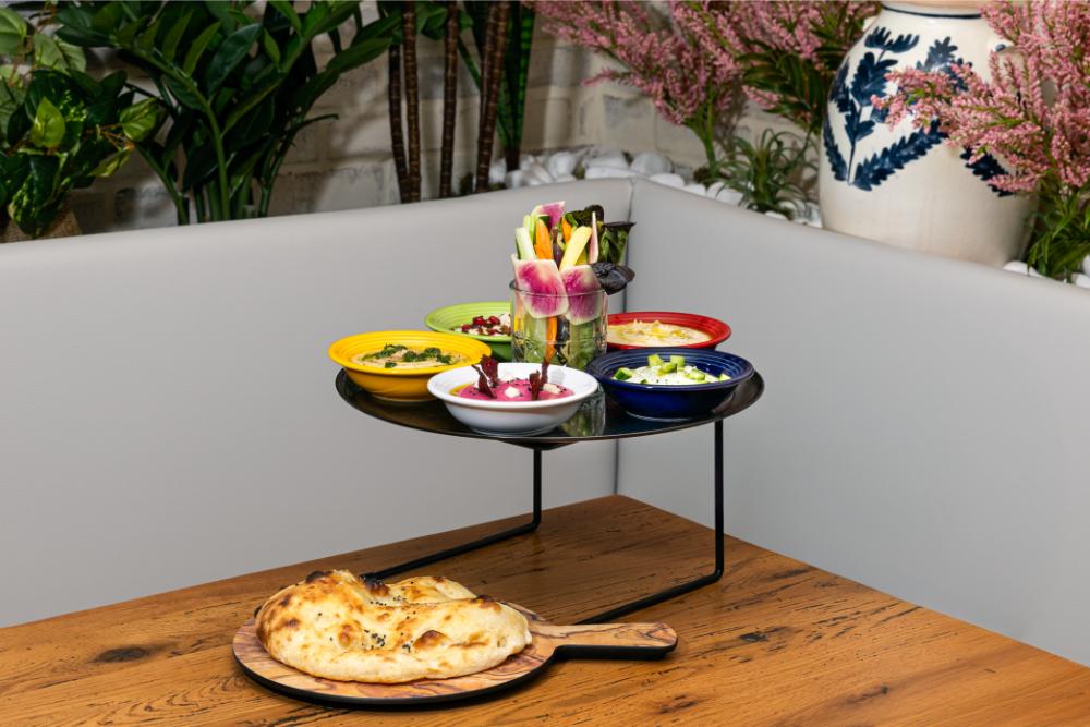 Bar and dining area at Dear Margo